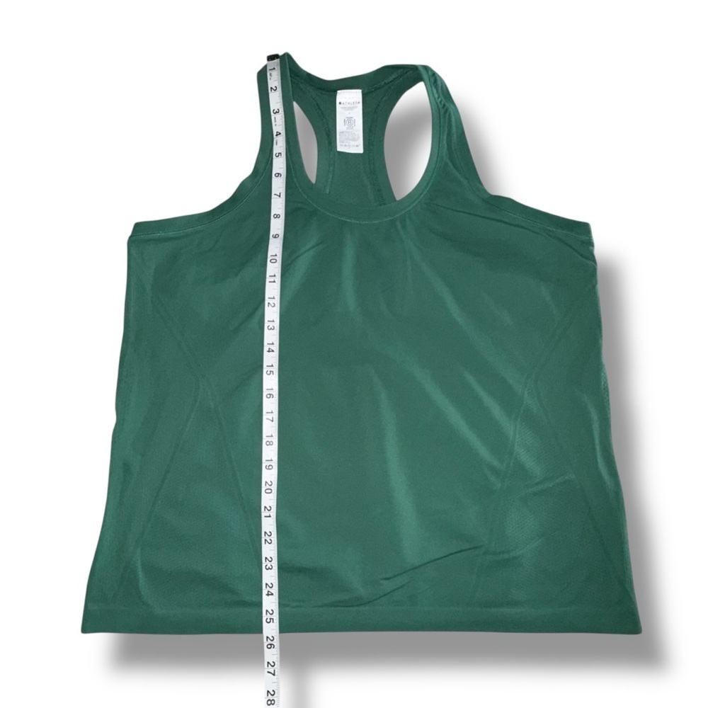 ATHLETA Momentum Seamless Tank - 1X Plus Trillium Green - Picture 10 of 10
